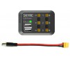 Power distributor with DC 2,5 (Max 10A + USB 5V 2,1A)
