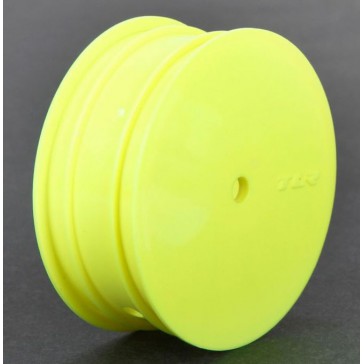 Front Wheel, 12mm Hex, Yellow (2): 22 3.0