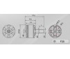 DISC.. Brushless Motors set (4pcs) F20 - 3200kv