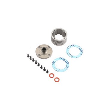 Diff Housing Set, Aluminum (1): 5B, 5T, MINI WRC