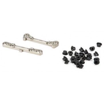 LRC Adj Rear Hinge Pin Brace Set: 8IGHT 4.0