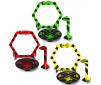 DISC.. Gates, flags & bases for nano FPV (3pcs - Yellow, Green & Red)