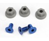 Wing mounting hardware, (4x8mmCCS (aluminum)(3)/ 4x7mm flang