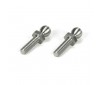 Titanium Ball Stud, 4.8 x 10mm (2)