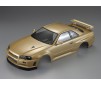 Nissan Skyline R34 195mm, champaign-gold finished, RTU all-in