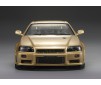 Nissan Skyline R34 195mm, champaign-gold finished, RTU all-in