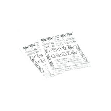 DISC. Decal sheet - Cat SX pk2