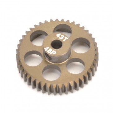 Pinion Gear 48DP 43T (7075 Hard)