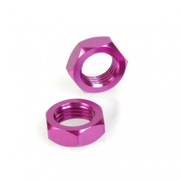 Wheel Nut: 1/8 Purple Alloy  pr