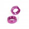 Wheel Nut: 1/8 Purple Alloy  pr