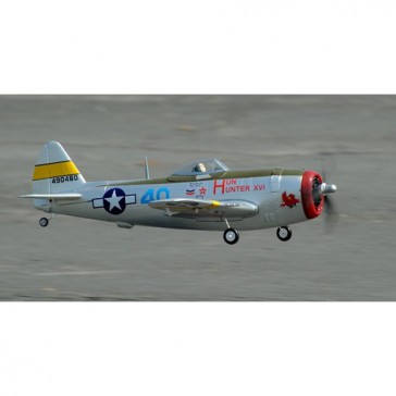 DISC.. Plane 800mm serie : P47 (silver) PNP kit with battery