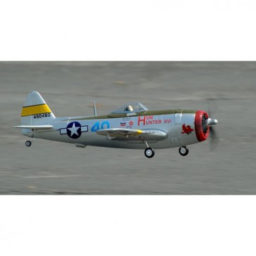 DISC.. Plane 800mm serie : P47 (silver) PNP kit with battery