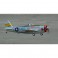 DISC.. Plane 800mm serie : P47 (silver) PNP kit with battery