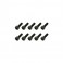 Steel Caphead Screw M3 x 10 pk10