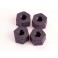 DISC.. 5mm nylon wheel nuts (4)