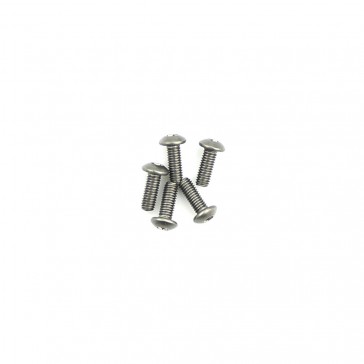 Titanium Button Head Hex Screws M3 x 8 pk10