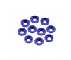 Alloy M3 Csk Washers - Blue pk10