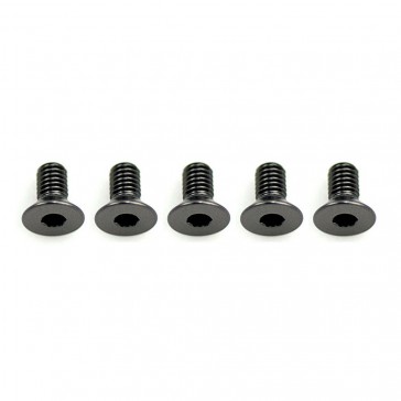 Alloy Csk Hex Screws M3 x 6 pk10