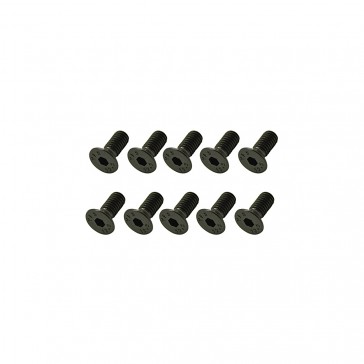 Steel Csk Hex Screws M4 x 10 pk10