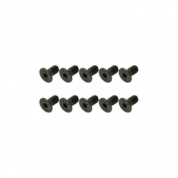 Steel Csk Hex Screws M4 x 8 pk10