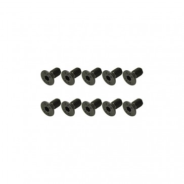 Steel Csk Hex Screws M4 x 8 pk10