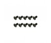 Steel Csk Hex Screws M4 x 8 pk10