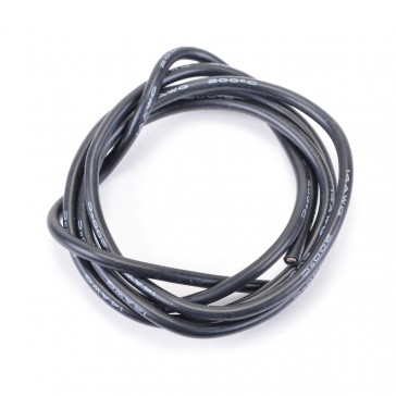Silicone Wire Black 14 AWG - 1Mtr