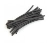 Heatshrink 2.0mm dia Black - 20pcs