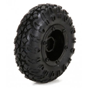 Front/Rear Premount Tire:1:24 4WD Temper