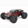 DISC.. Ruckus 1/18th 4WD Monster Truck Black/Red RTR INT