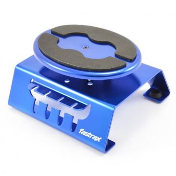 BLUE ALUM LOCKING ROTATING CAR MAINTENANCE STAND w/MAGNET