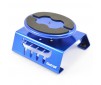 BLUE ALUM LOCKING ROTATING CAR MAINTENANCE STAND w/MAGNET