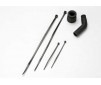Pipe coupler, molded (black)/ exhaust deflecter (rubber, bla