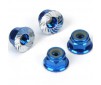 4MM SERRATED WHEEL NUT FOR SLASH/SCT ETC W/4MM AXLE