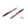 DISC.. Carbon Blade (1 pair : normal / reverse) Red - Blade 350QX