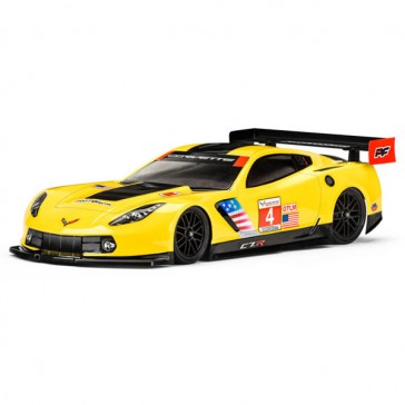 CHEVROLET CORVETTE C7.R CLEAR BODYSHELL 190MM