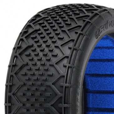 SUBURBS' X4 S-SOFT 1/8 BUGGY TYRES W/CLOSED CELL