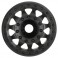 DISC.. F-11 2.8" TRAXXAS BEAD BLACK WHEELS 17MM HEX STAMPEDE