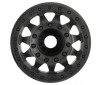 DISC.. F-11 2.8" TRAXXAS BEAD BLACK WHEELS 17MM HEX STAMPEDE