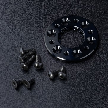 DISC.. Alum. motor heat sink spacer 3mm (black)