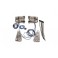 DISC.. LED headlight/tail light kit (fits n°8011 body, req. n°8028 PS
