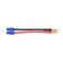 Adaptor gold 4mm (M) to EC3 battery (F)