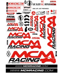 MCM Racing - Stickers Sheet 17