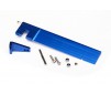 Rudder (127.5 mm)/ rudder arm// hinge pin/ 3x15mm BCS (stain
