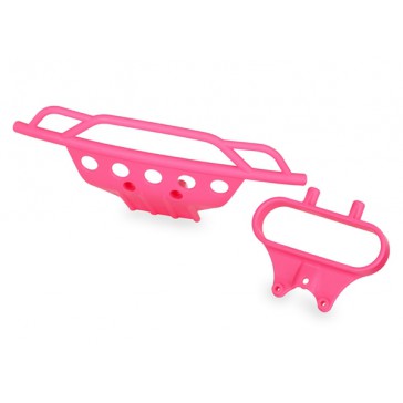 Bumper, front/ bumper mount, front (PINK)