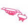 Bumper, front/ bumper mount, front (PINK)