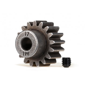 Gear, 17-T pinion (1.0 metric compatible with steel spur gea