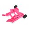 Wheelie bar, assembled (PINK) (fits Stampede, Rustler, Band