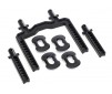 Body mounts, front & rear (fits n°8311 body) (2)