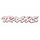 Traxxas 10' White Vinyl Sticker